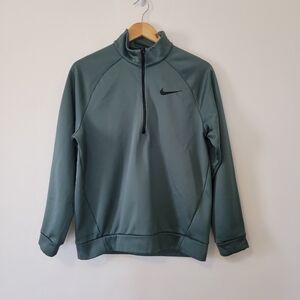 Nike Teal Half-Zip Sweatshirt